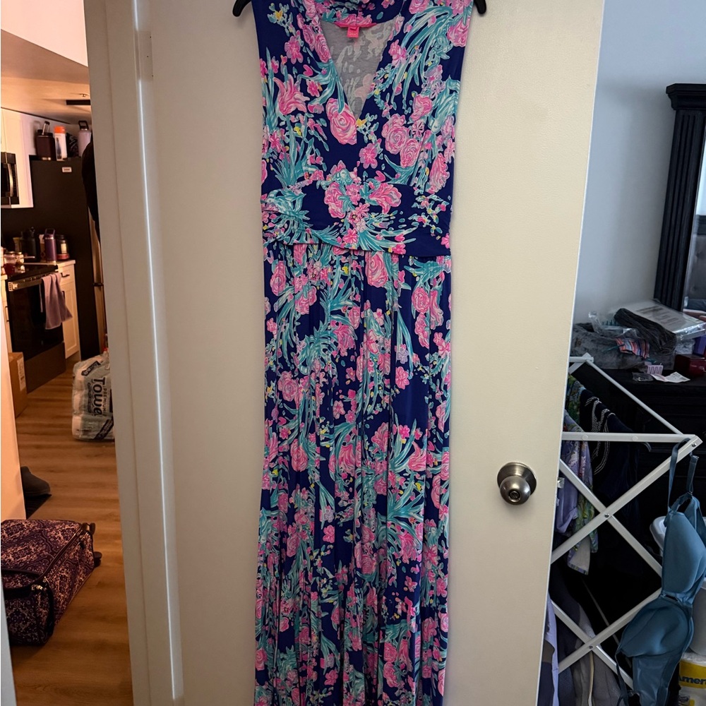 Lilly Pulitzer Floral Maxi Dress